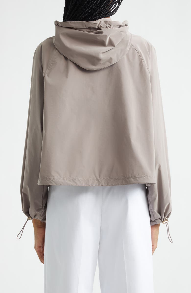 Emporio Armani Hooded Jacket, Alternate, color, Chocolate