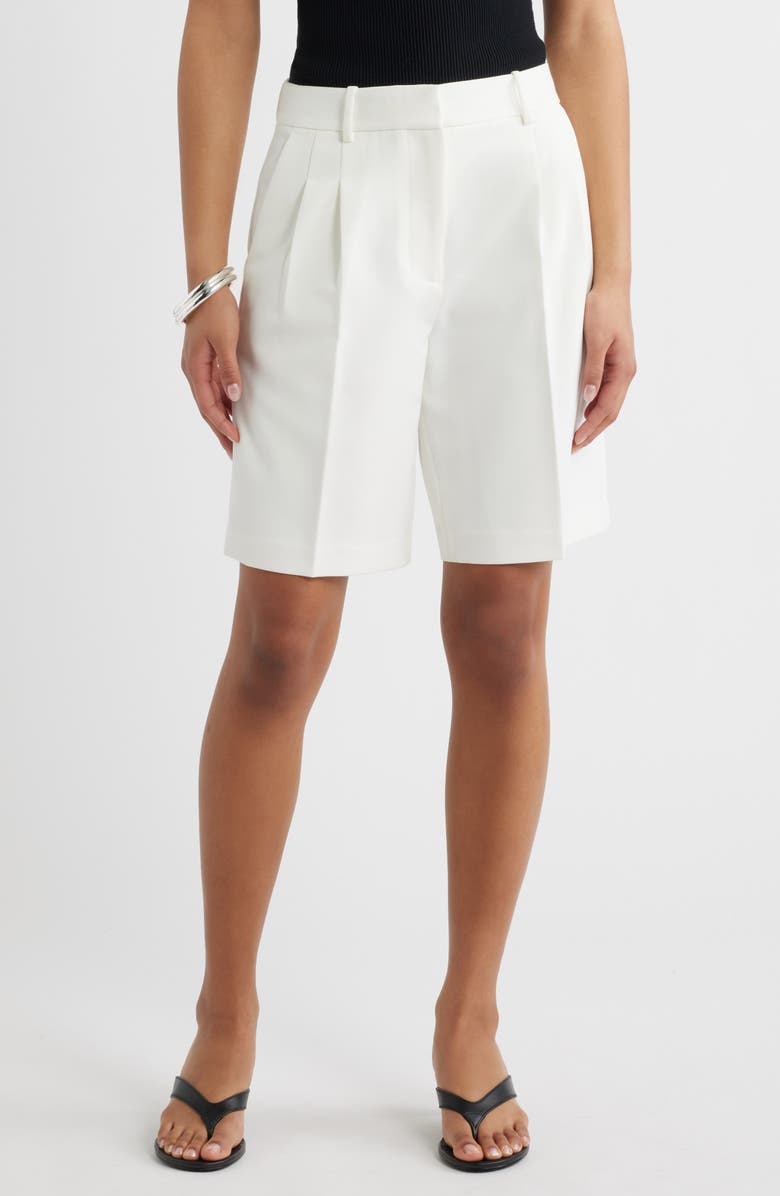 Open Edit The Icon Bermuda Shorts, Main, color, Ivory