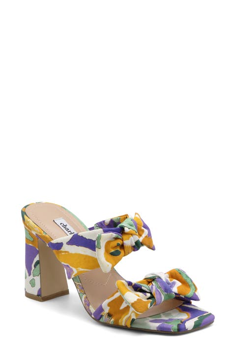 Rox Double Bow Slide Sandal (Women)