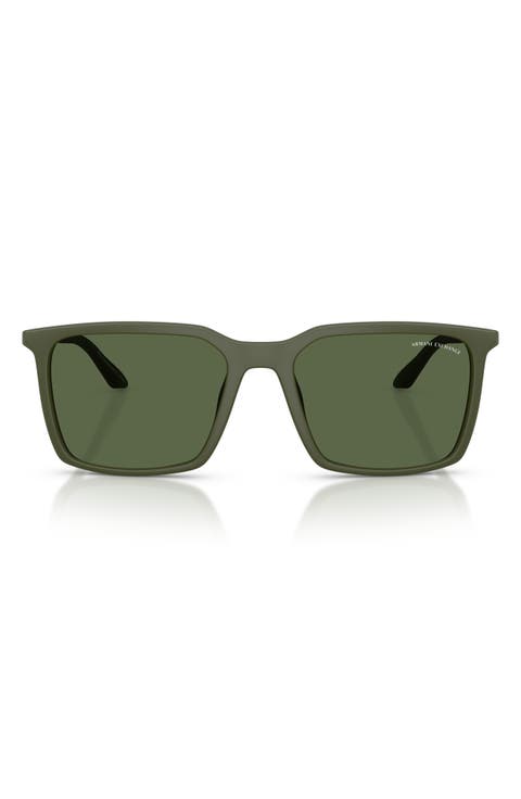 55mm Square Sunglasses