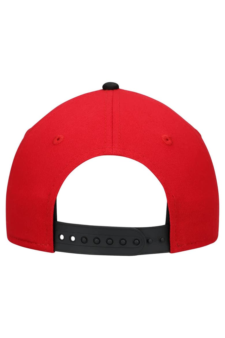 Preschool New Era  Scarlet/Gold San Francisco 49ers  Arch COOLERA 9FORTY A-Frame M-Crown Adjustable Hat, Alternate, color, Scarlet
