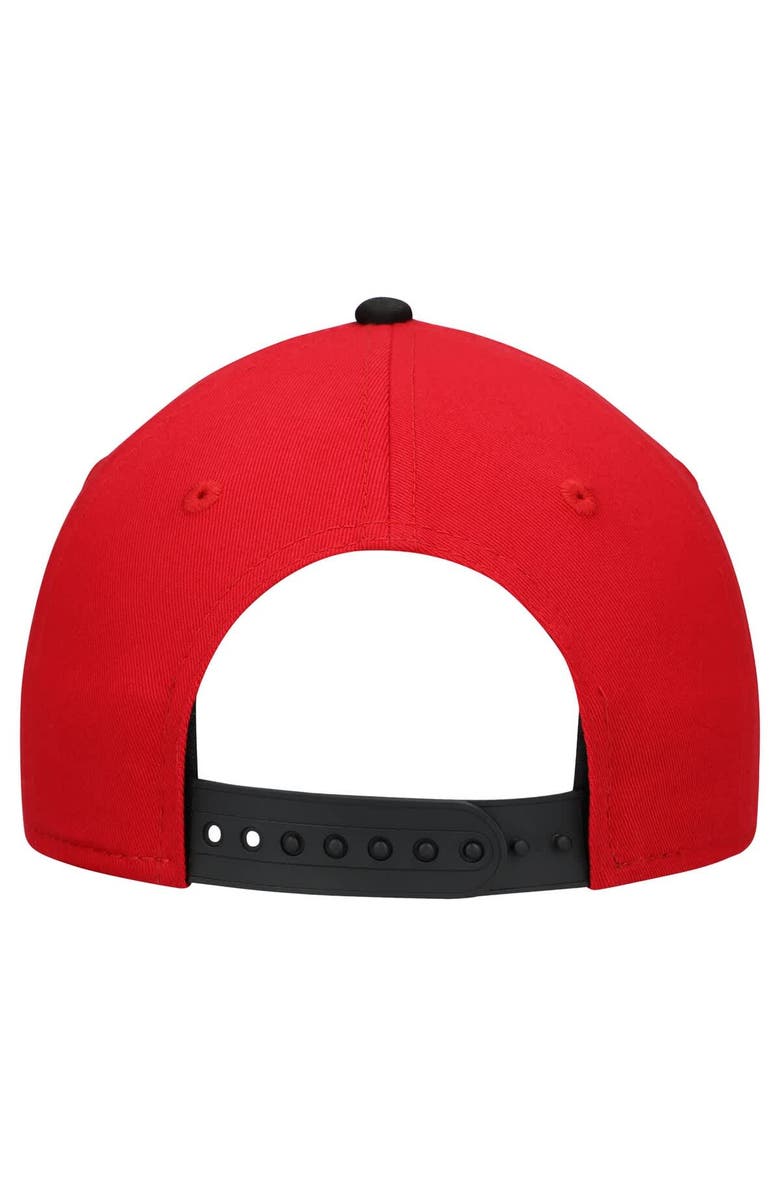 New Era Preschool New Era  Scarlet/Gold San Francisco 49ers  Arch COOLERA 9FORTY A-Frame M-Crown Adjustable Hat, Alternate, color, Scarlet