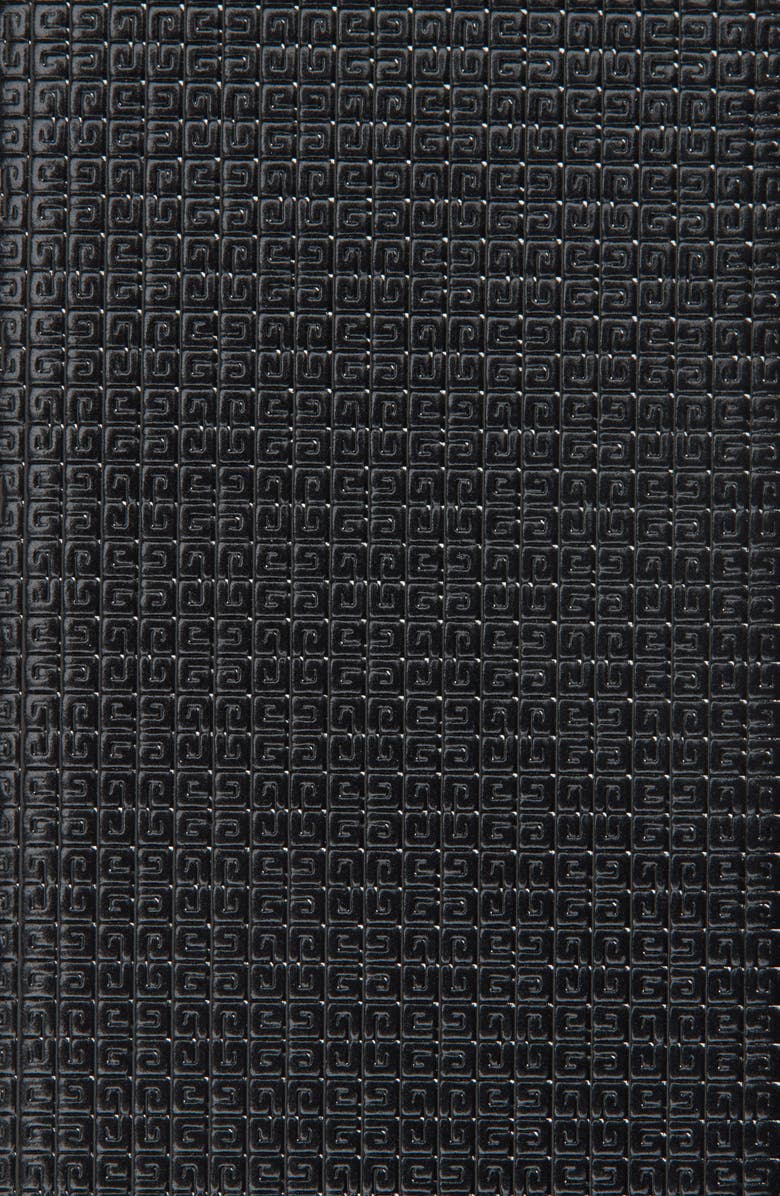 Givenchy 2G Small Buckle Leather Belt, Alternate, color, Black/ Dark Blue