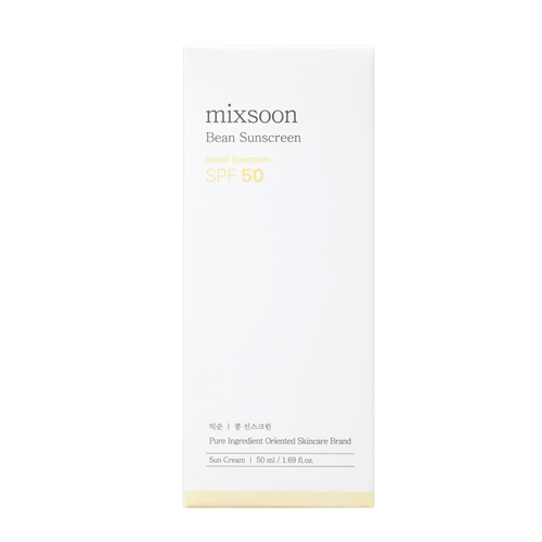 Mixsoon Bean Sunscreen Spf 50 Moisturizer In White