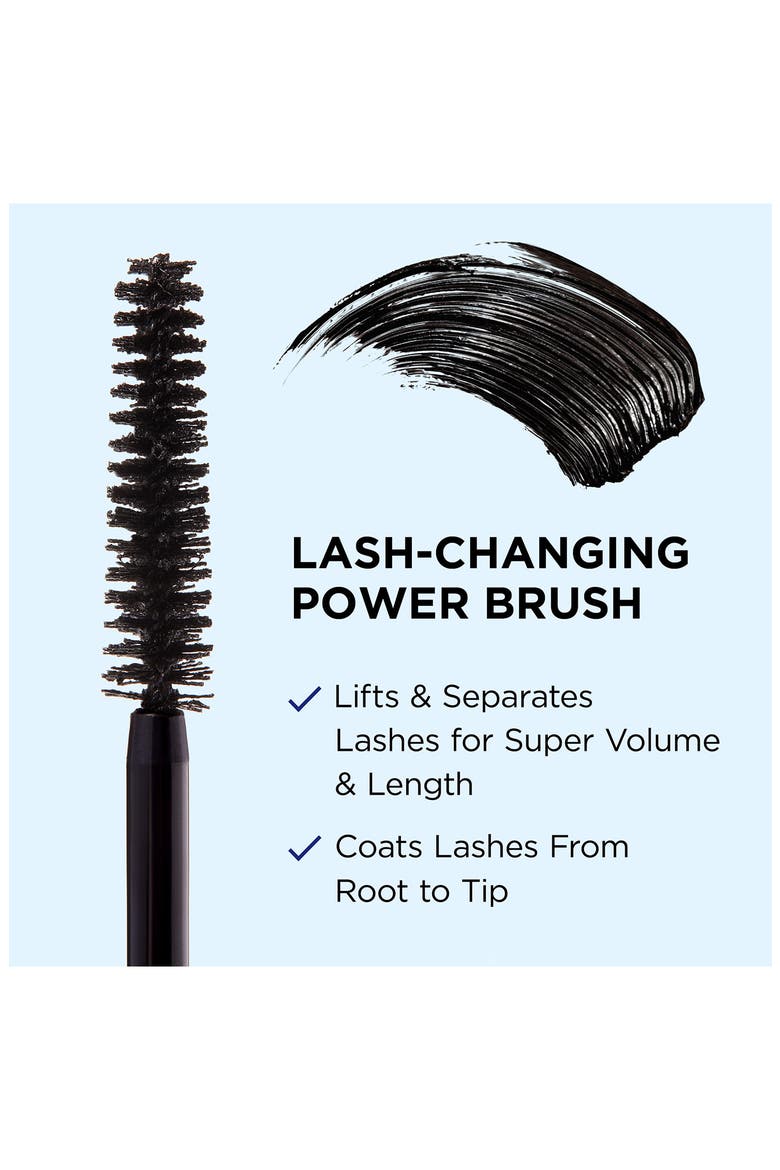 Superhero Volumizing Waterproof Mascara, Alternate, color, BLACK