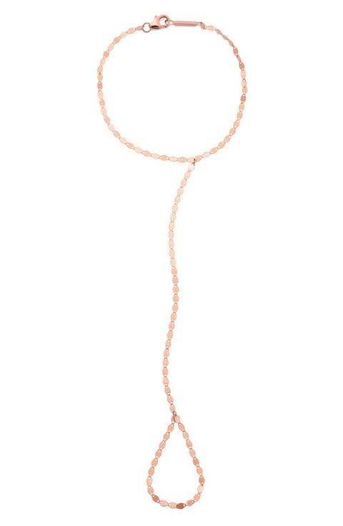 Petite Nude Hand Chain