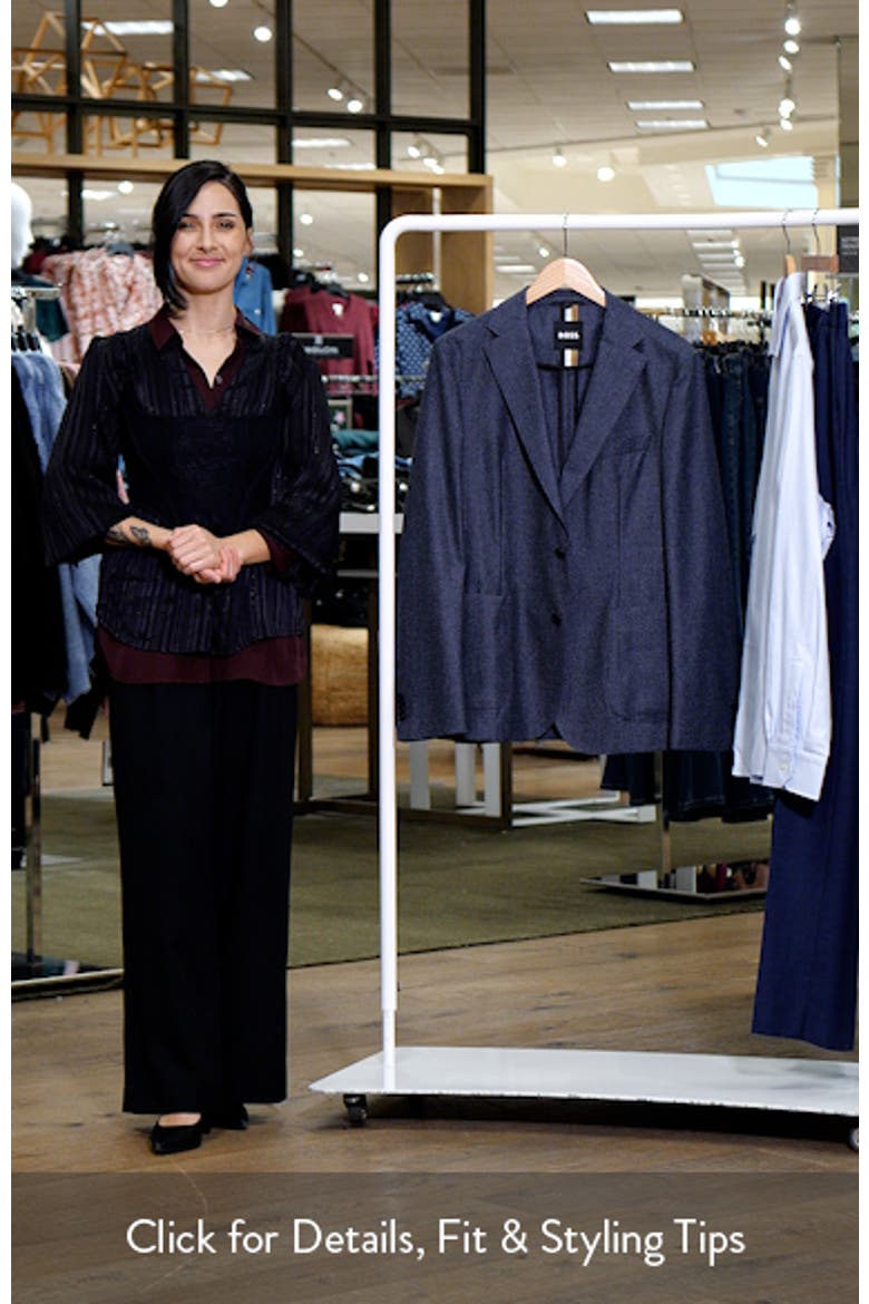 Hanry Slim Fit Virgin Wool Sport Coat video