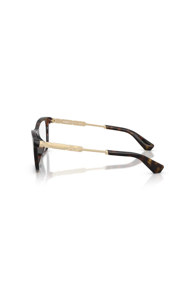 54mm Rectangle optical glasses, Alternate, color, Brown