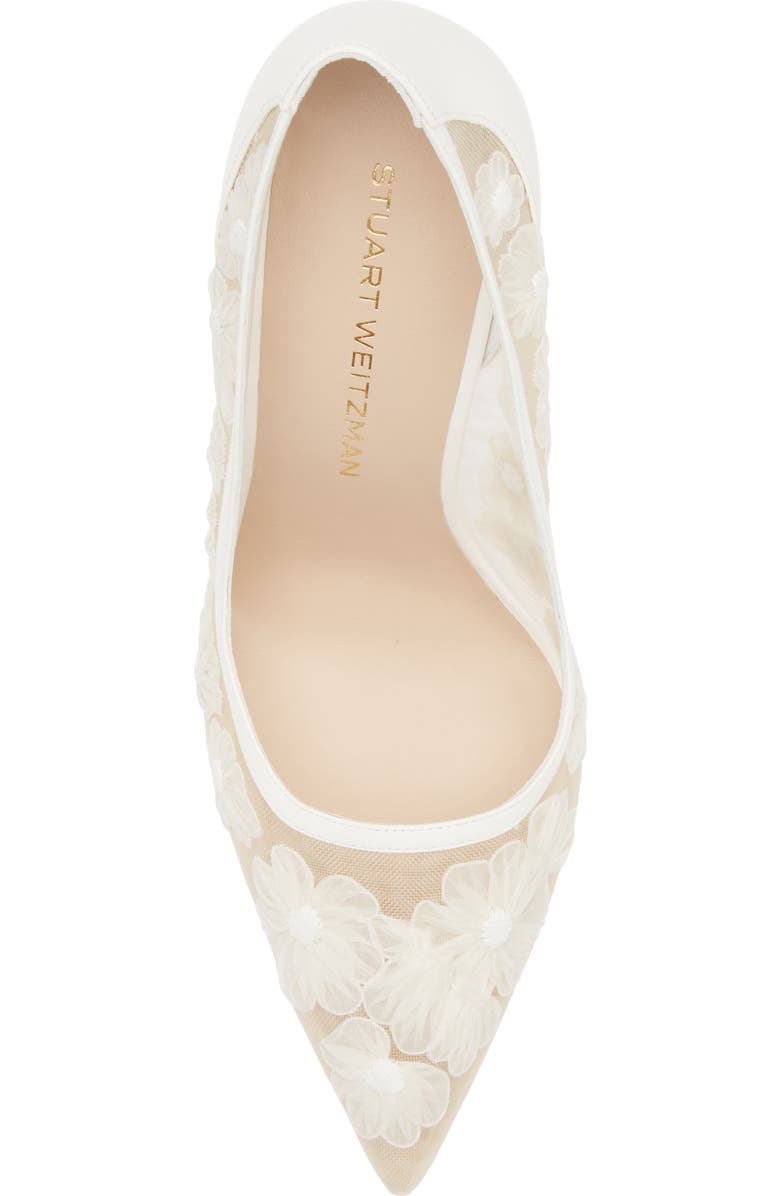 Stuart Weitzman Stuart Power 100 Pump, Alternate, color, Cream.
