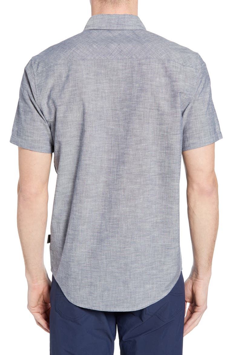 Bluffside Regular Fit Shirt, Alternate, color, CHAMBRAY CLASSIC NAVY