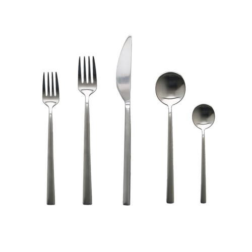 Mepra Movida Flatware Set In Silver