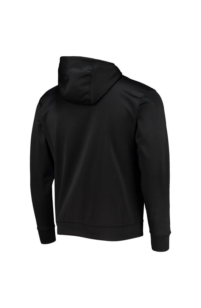 New Era Men's New Era Black New Orleans Saints Combine Authentic Hard Hash Pullover Hoodie, Alternate, color, 