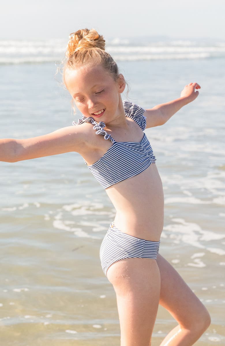 PQ SWIM Kids' Flutter Two-Piece Swimsuit, Alternate, color,