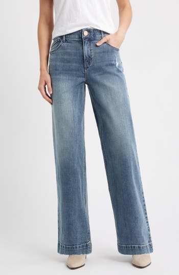 Sam 'Ab'Solution High Waist Wide Leg Jeans