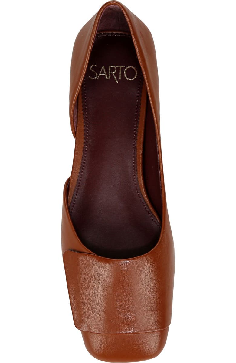 SARTO by Franco Sarto Tracy Square Toe d'Orsay Flat, Alternate, color,