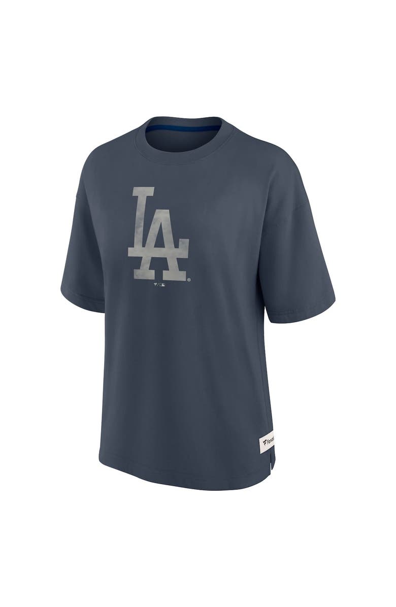 FANATICS Women's Fanatics Blue Los Angeles Dodgers Oversized Elements Raw Edge Future Ground T-Shirt, Alternate, color, Blue