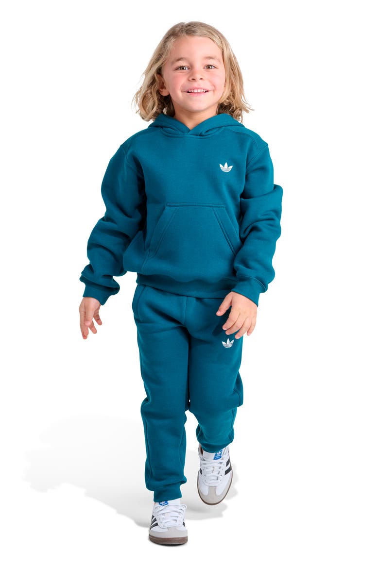Kids' Essential Fleece Joggers, Main, color, DARK GREEN