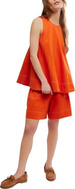 Free People Strada Swing Top & Shorts Set