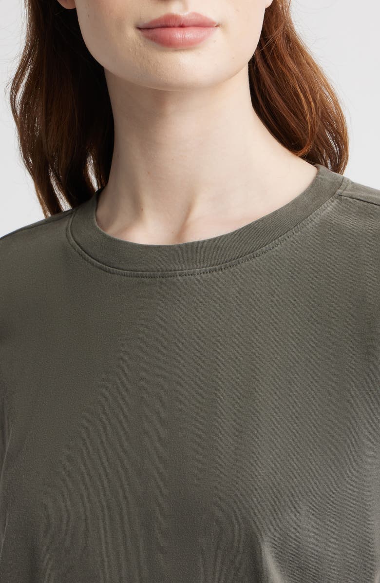 rag & bone Kelly Washed Boxy Cotton T-Shirt, Alternate, color, Slate