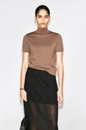 COS Merino Wool Turtleneck Top