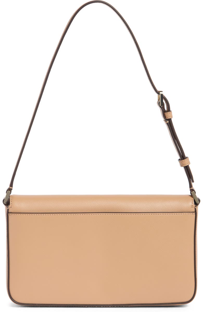 Kate Spade New York staci saffiano leather shoulder bag, Alternate, color, Light Fawn
