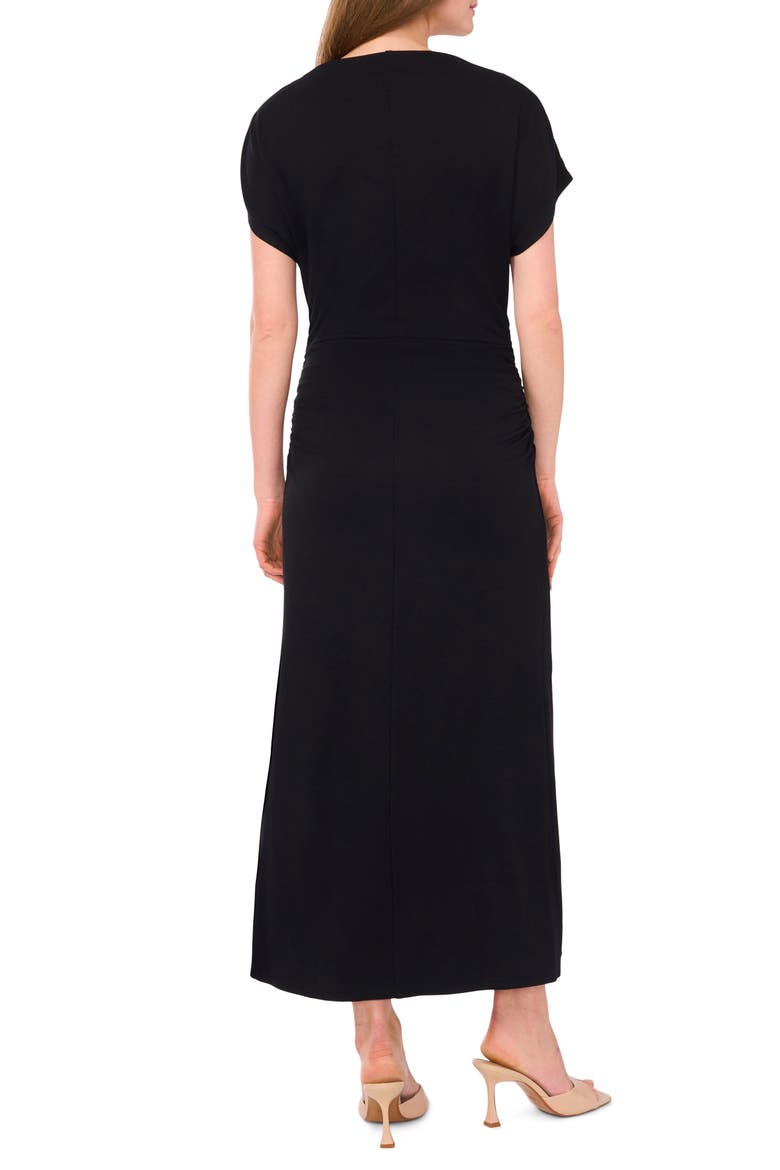 Dolman Sleeve Midi Dress, Alternate, color, RICH BLACK 060