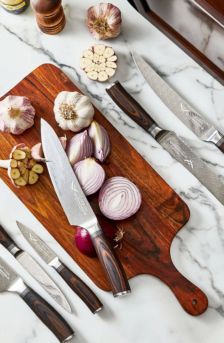 Cuisine::pro<sup>®</sup> LE CONNOISSEUR 7-Piece Haute Knife Block, Alternate, color, Silver