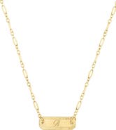 Set & Stones Cora Initial Necklace
