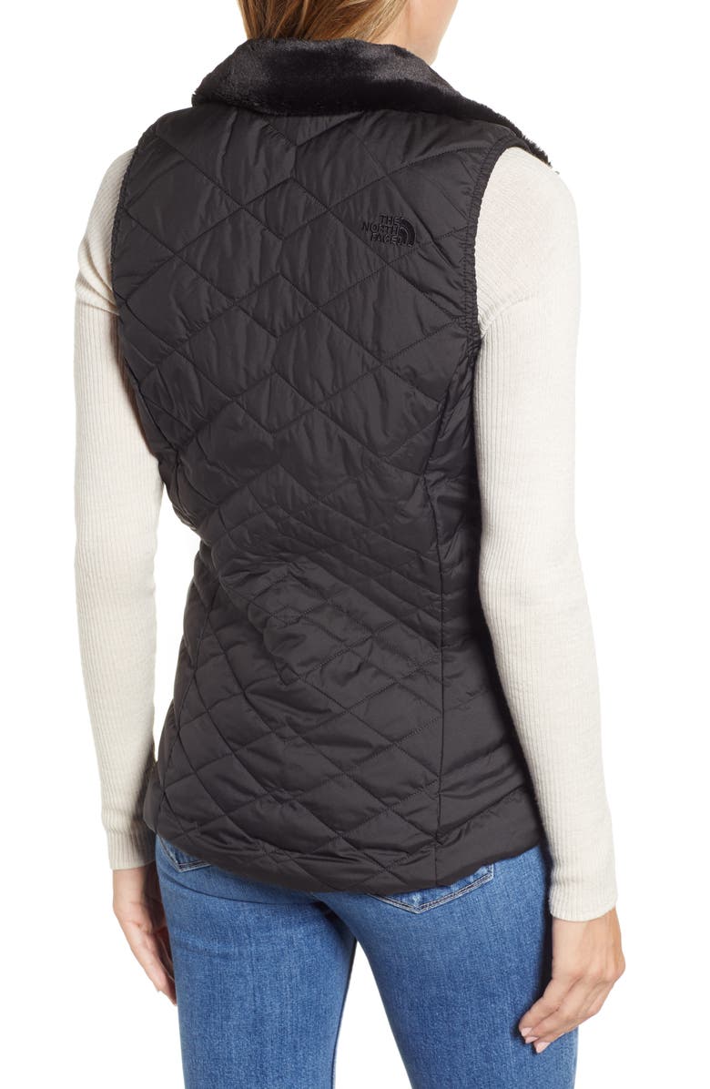 The North Face Mossbud Reversible Insulated Vest, Alternate, color, 