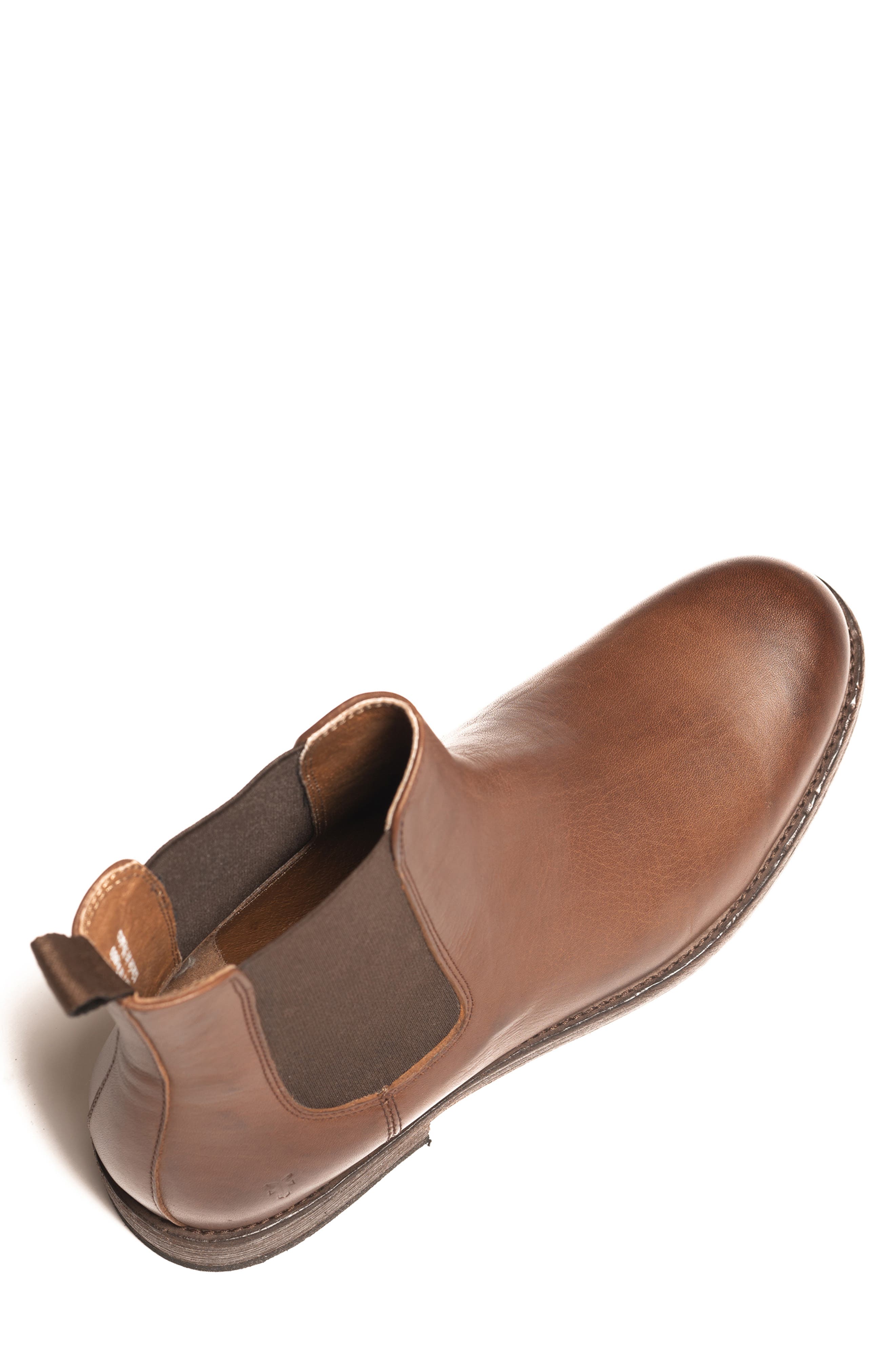 Frye Tyler Chelsea Boot, Alternate, color, Cognac