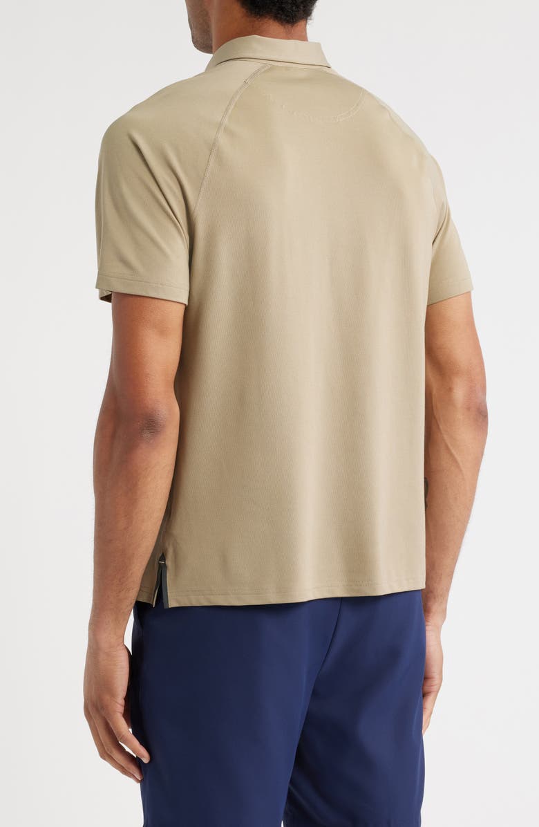 Rhone Delta Performance Piqué Polo, Alternate, color,