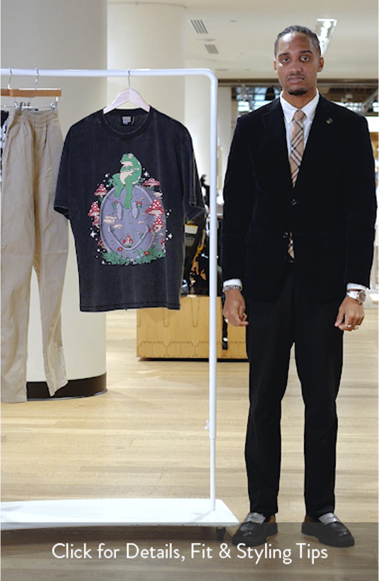 Smiley On the Slab Graphic Cotton T-Shirt, sales video thumbnail