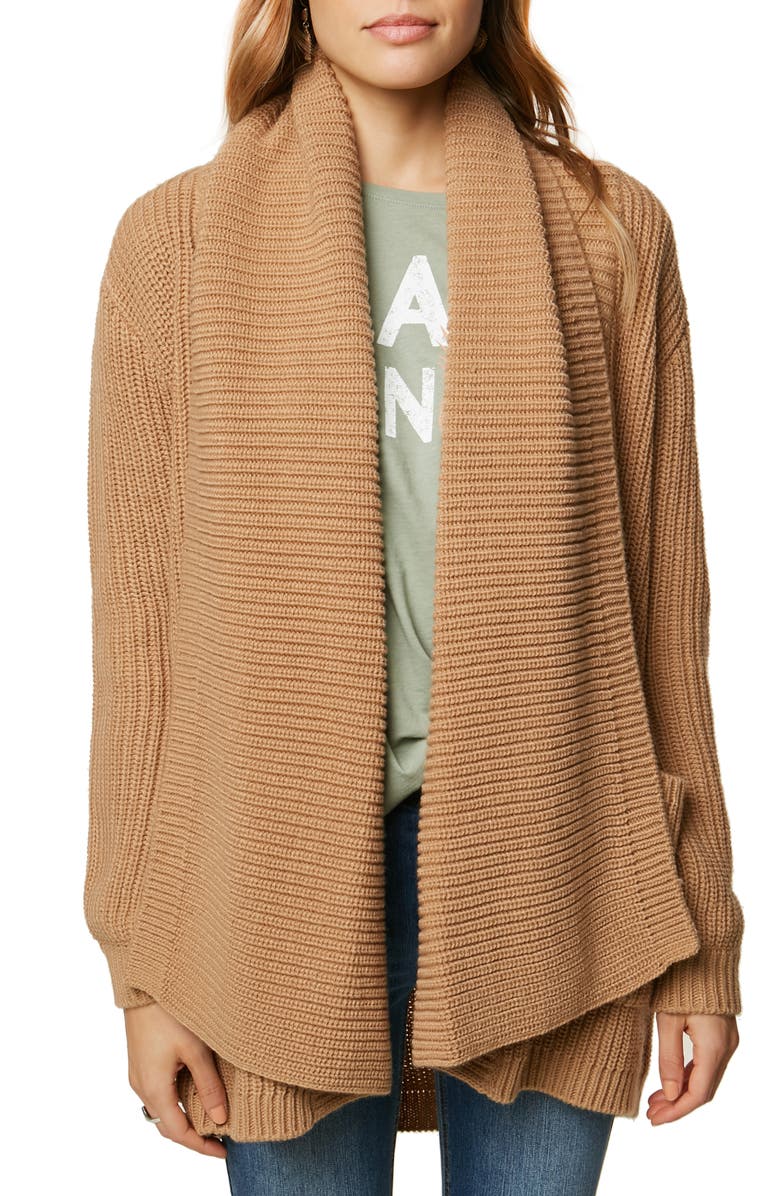 O'Neill Galley Shaker Stitch Cardigan, Main, color, 