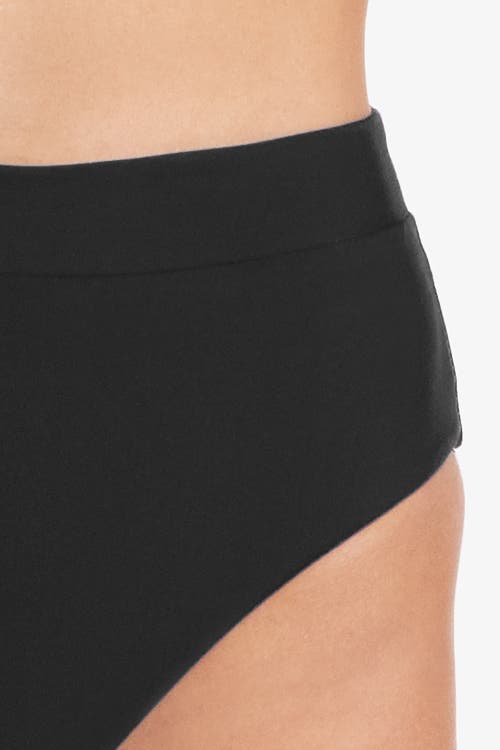 Helen Jon Soft Band High Waist Bottom In Black