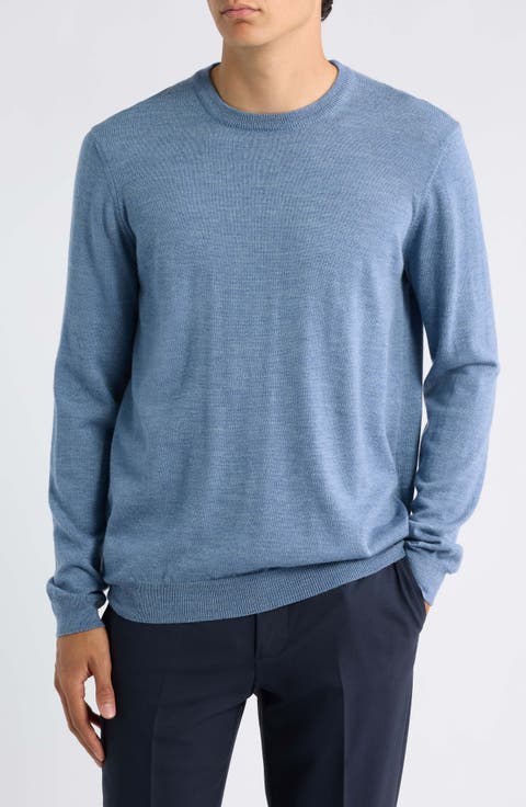 William Merino Wool Crewneck Sweater
