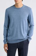 Bugatchi William Merino Wool Crewneck Sweater