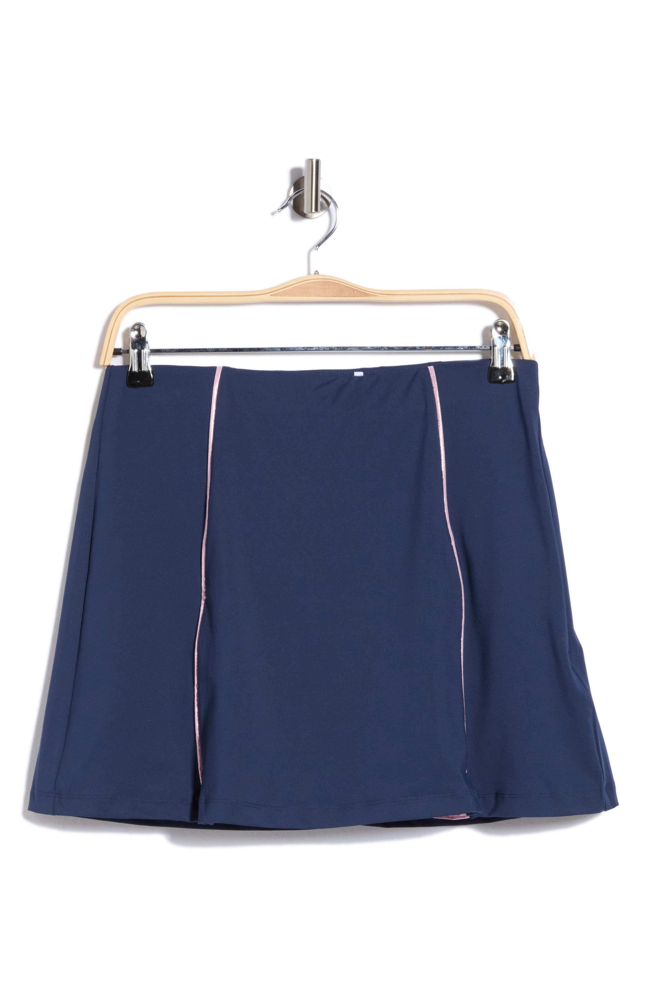 High Waist Colorblock Skirt