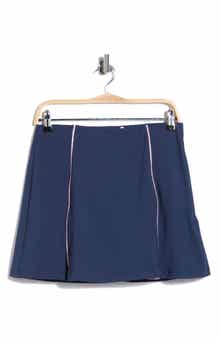High Waist Colorblock Skirt