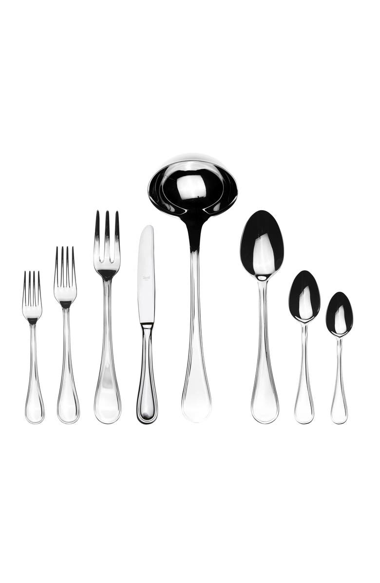 Mepra Boheme Flatware Set - 43 Pieces, Main, color, Stainless Steel