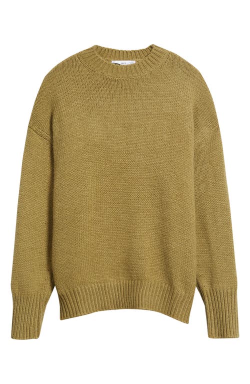 Mango Oversize Chunky Sweater In Green