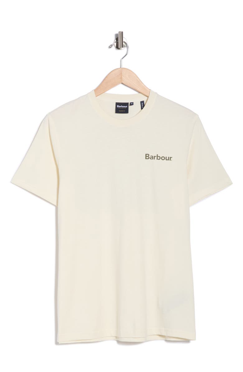 Barbour Camber Graphic T-Shirt, Main, color, Antique White