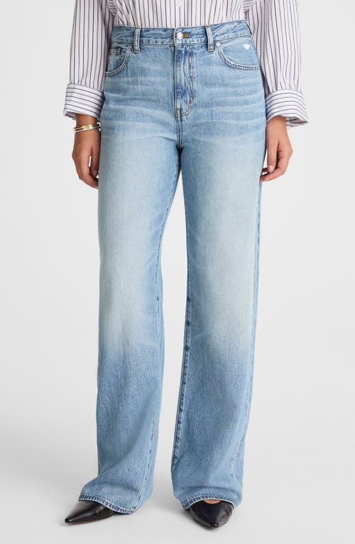 Madewell The Perfect Vintage Wide Leg Jeans In Blue