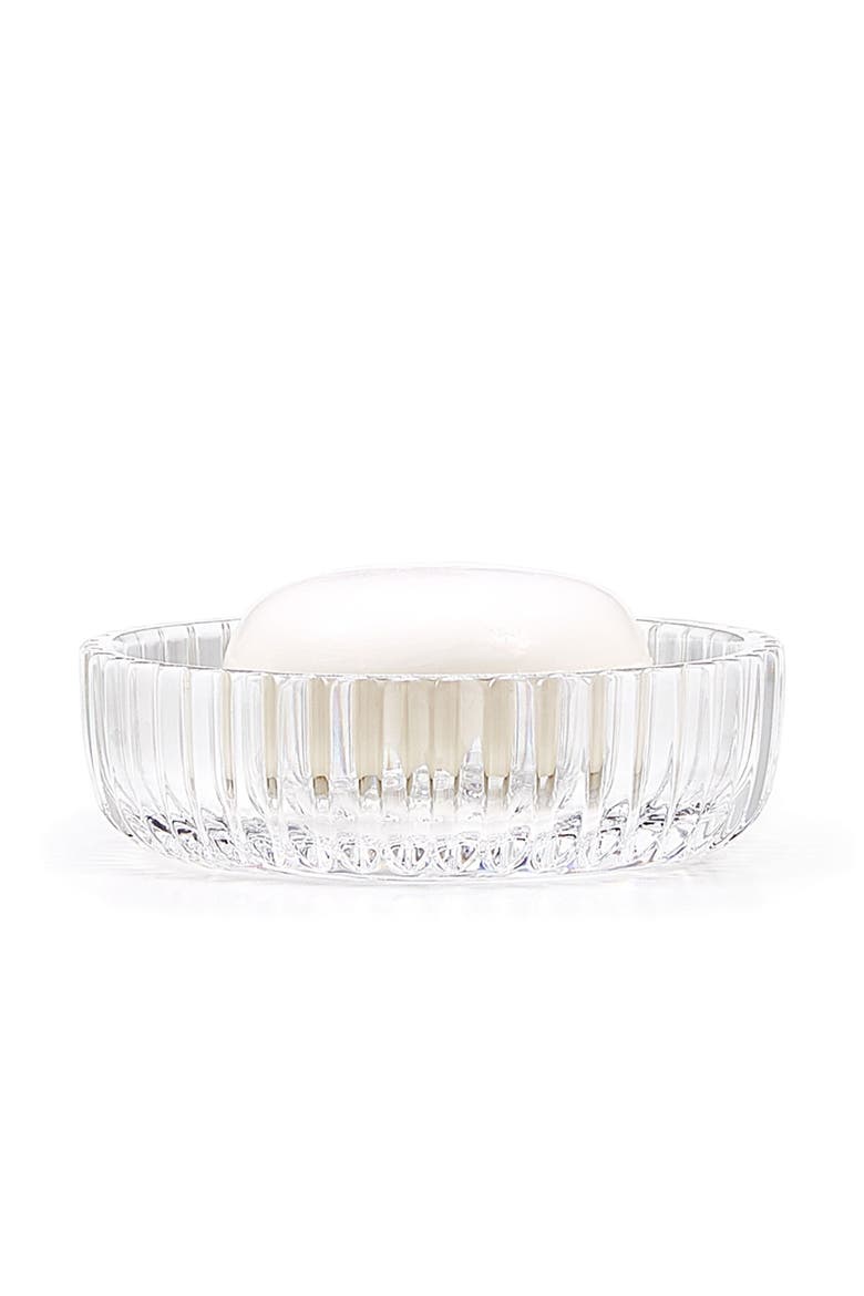 Prisma Soap Dish, Main, color, CLEAR