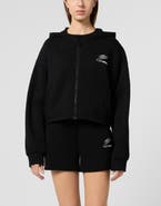 PLEIN SPORT Hoodie Sweatjacket Scratch Women