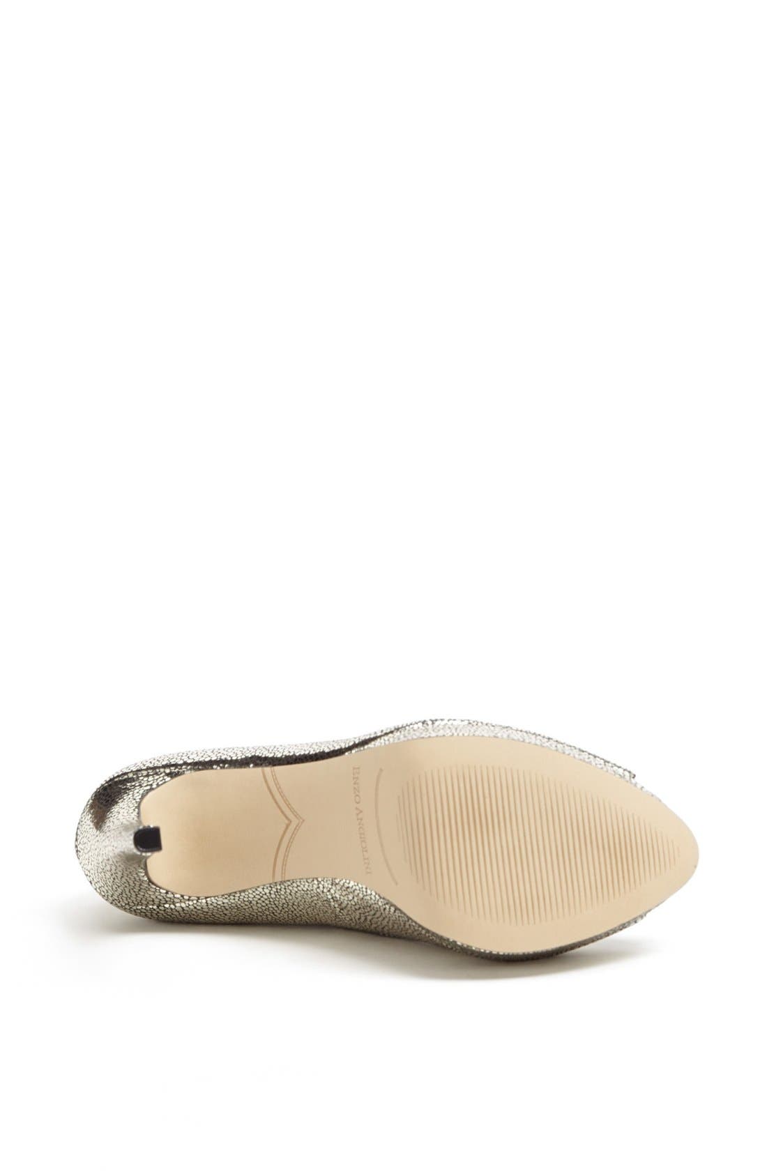 'Atina' Pump (Nordstrom Exclusive), Alternate, color, PLATINO