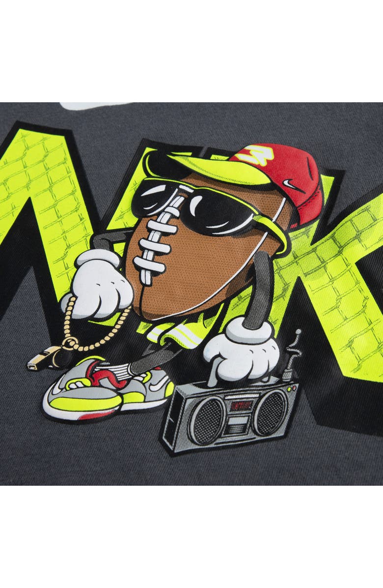3 Brand Kids' Capman Baller Logo Graphic T-Shirt, Alternate, color, Dark Matter