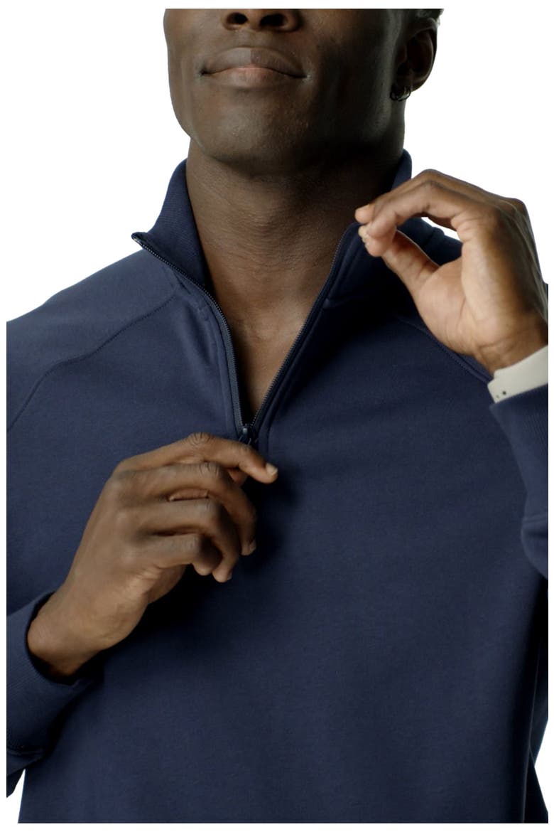 The Year Round Terry Quarter Zip, Alternate, color, Classic Grey Heather