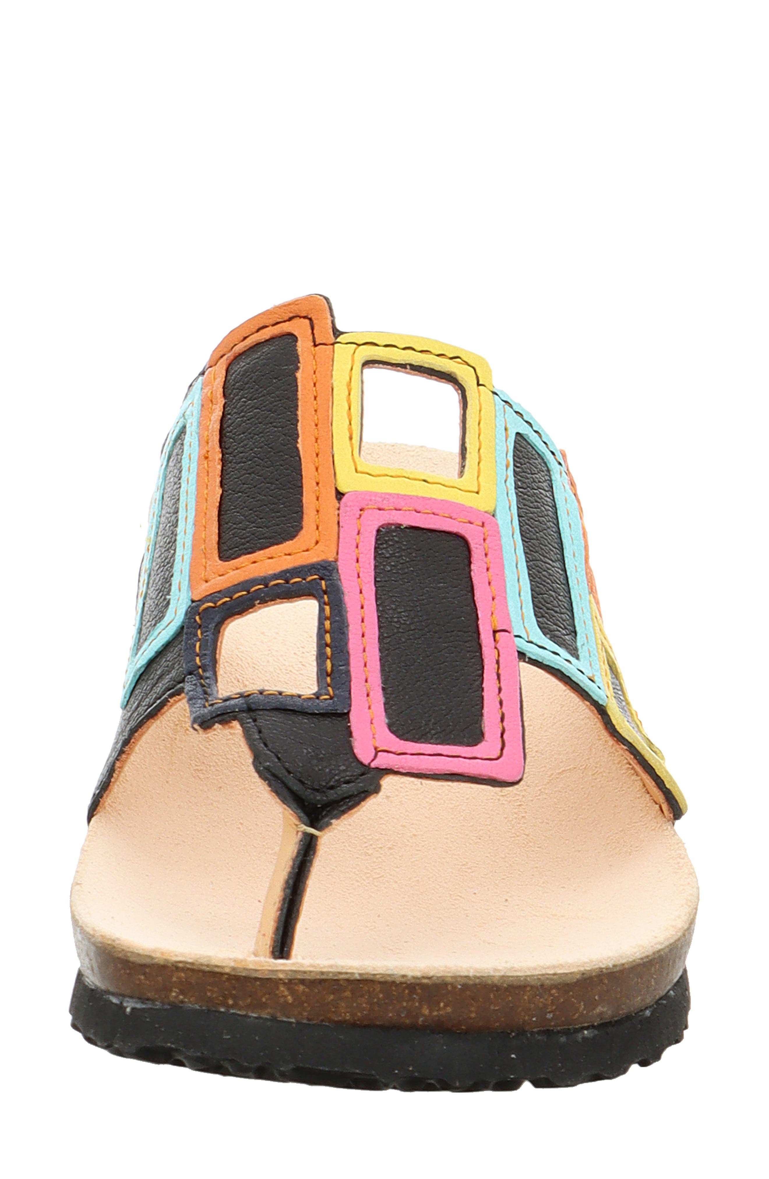 Think! Julia Sandal, Alternate, color, Black/ Kombi