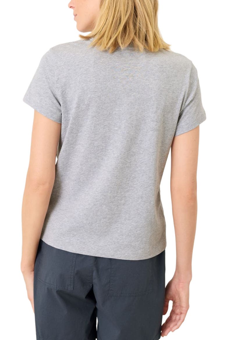 Organic Cotton Softspun Essential Crewneck Tee, Alternate, color, Heather Grey