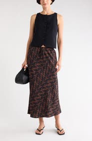 NORDSTROM RACK Textured Button Front Vest